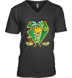Leprechaun Costume Boys Kids St Patricks Men's V-Neck
