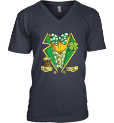 Leprechaun Costume Boys Kids St Patricks Men's V-Neck