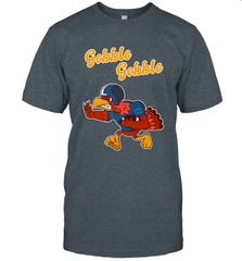 Turkey Football Shirt Funny Thanksgiving Turkey Gobble Gift Men's T-Shirt Men's T-Shirt - FordPhuMy