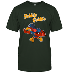 Turkey Football Shirt Funny Thanksgiving Turkey Gobble Gift Men's T-Shirt Men's T-Shirt - FordPhuMy