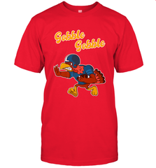 Turkey Football Shirt Funny Thanksgiving Turkey Gobble Gift Men's T-Shirt Men's T-Shirt - FordPhuMy