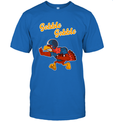 Turkey Football Shirt Funny Thanksgiving Turkey Gobble Gift Men's T-Shirt Men's T-Shirt - FordPhuMy