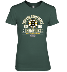 NHL Boston Bruins Fanatics 2020 Eastern Conference Champions Defensive Zone Women's Premium T-Shirt Women's Premium T-Shirt - FordPhuMy