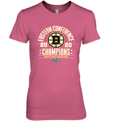 NHL Boston Bruins Fanatics 2020 Eastern Conference Champions Defensive Zone Women's Premium T-Shirt Women's Premium T-Shirt - FordPhuMy