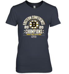 NHL Boston Bruins Fanatics 2020 Eastern Conference Champions Defensive Zone Women's Premium T-Shirt Women's Premium T-Shirt - FordPhuMy