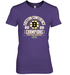 NHL Boston Bruins Fanatics 2020 Eastern Conference Champions Defensive Zone Women's Premium T-Shirt Women's Premium T-Shirt - FordPhuMy