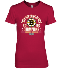 NHL Boston Bruins Fanatics 2020 Eastern Conference Champions Defensive Zone Women's Premium T-Shirt Women's Premium T-Shirt - FordPhuMy
