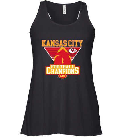 Kansas City Old School Football _ The City Of Champions LIV Women's Racerback Tank Women's Racerback Tank / Black / XS Women's Racerback Tank - FordPhuMy