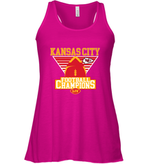 Kansas City Old School Football _ The City Of Champions LIV Women's Racerback Tank Women's Racerback Tank - FordPhuMy