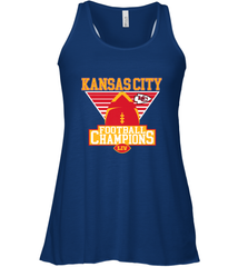 Kansas City Old School Football _ The City Of Champions LIV Women's Racerback Tank Women's Racerback Tank - FordPhuMy