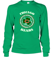 NFL Chicagi Bears Logo Happy St Patrick's Day Long Sleeve T-Shirt Long Sleeve T-Shirt - FordPhuMy