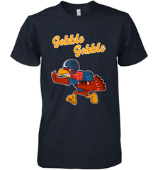 Turkey Football Shirt Funny Thanksgiving Turkey Gobble Gift Men's Premium T-Shirt Men's Premium T-Shirt - FordPhuMy