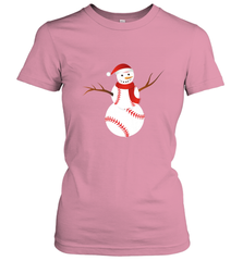Snowman Baseball Christmas Women's T-Shirt Women's T-Shirt - FordPhuMy
