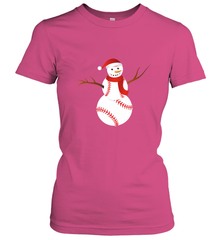 Snowman Baseball Christmas Women's T-Shirt Women's T-Shirt - FordPhuMy
