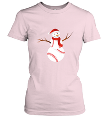 Snowman Baseball Christmas Women's T-Shirt Women's T-Shirt - FordPhuMy