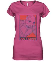 Marvel Avengers Endgame Ant Man Pop Art Women's V-Neck T-Shirt Women's V-Neck T-Shirt - FordPhuMy