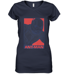 Marvel Avengers Endgame Ant Man Pop Art Women's V-Neck T-Shirt Women's V-Neck T-Shirt - FordPhuMy