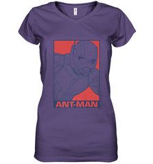 Marvel Avengers Endgame Ant Man Pop Art Women's V-Neck T-Shirt Women's V-Neck T-Shirt - FordPhuMy