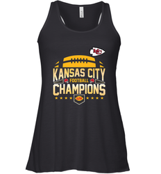 Kansas City Football _ The City Of Champions LIV Women's Racerback Tank