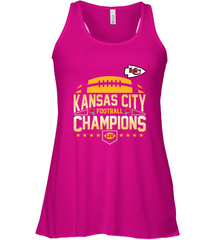 Kansas City Football _ The City Of Champions LIV Women's Racerback Tank Women's Racerback Tank - FordPhuMy