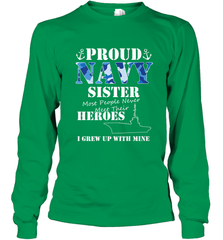 US Military Proud Navy Sister Men or Women Long Sleeve T-Shirt Long Sleeve T-Shirt - FordPhuMy