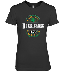 Carolina Hurricanes Fanatics St. Patrick's Day Forever Lucky Women's Premium T-Shirt