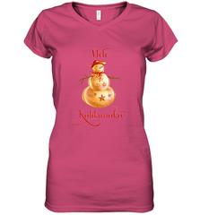 Mele Kalikimaka Hawaiian Christmas Women's V-Neck T-Shirt Women's V-Neck T-Shirt - FordPhuMy