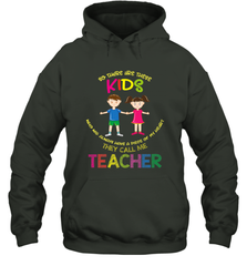 They Call Me Teacher School Kids Fun Appreciation Hooded Sweatshirt Hooded Sweatshirt - FordPhuMy