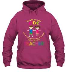 They Call Me Teacher School Kids Fun Appreciation Hooded Sweatshirt Hooded Sweatshirt - FordPhuMy