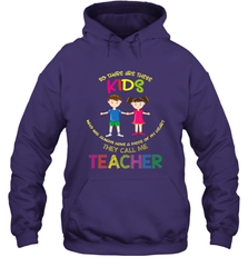 They Call Me Teacher School Kids Fun Appreciation Hooded Sweatshirt Hooded Sweatshirt - FordPhuMy
