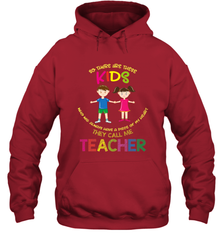 They Call Me Teacher School Kids Fun Appreciation Hooded Sweatshirt Hooded Sweatshirt - FordPhuMy