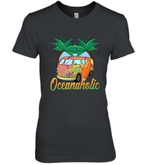 Retro Surfer Love Surfing Beach Party Tropical Vacay Women's Premium T-Shirt Women's Premium T-Shirt - FordPhuMy