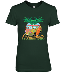 Retro Surfer Love Surfing Beach Party Tropical Vacay Women's Premium T-Shirt Women's Premium T-Shirt - FordPhuMy