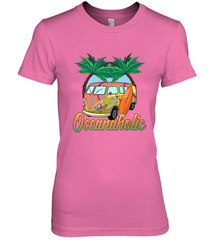 Retro Surfer Love Surfing Beach Party Tropical Vacay Women's Premium T-Shirt Women's Premium T-Shirt - FordPhuMy
