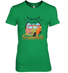 Retro Surfer Love Surfing Beach Party Tropical Vacay Women's Premium T-Shirt
