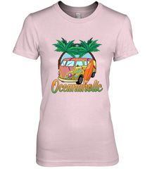 Retro Surfer Love Surfing Beach Party Tropical Vacay Women's Premium T-Shirt Women's Premium T-Shirt - FordPhuMy