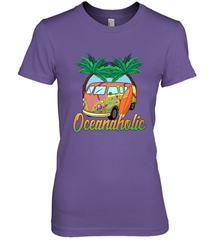 Retro Surfer Love Surfing Beach Party Tropical Vacay Women's Premium T-Shirt Women's Premium T-Shirt - FordPhuMy