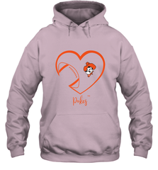 Oklahoma State Cowboys Football Inside Heart  Team Hooded Sweatshirt Hooded Sweatshirt - FordPhuMy