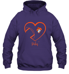 Oklahoma State Cowboys Football Inside Heart  Team Hooded Sweatshirt Hooded Sweatshirt - FordPhuMy