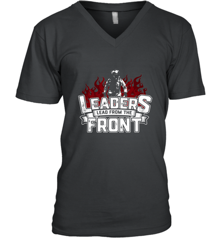 Leaders Front Men's V-Neck Men's V-Neck / Black / S Men's V-Neck - FordPhuMy