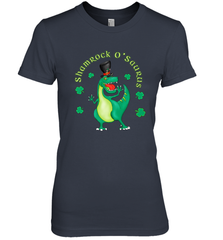 T Rex Dinosaur St. Patrick's Day Irish Funny Women's Premium T-Shirt Women's Premium T-Shirt - FordPhuMy