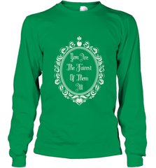 Disney Snow White You're The Fairest Mirror Long Sleeve T-Shirt Long Sleeve T-Shirt - FordPhuMy
