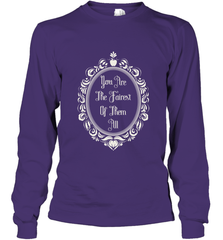 Disney Snow White You're The Fairest Mirror Long Sleeve T-Shirt Long Sleeve T-Shirt - FordPhuMy