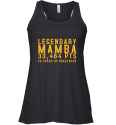 Black Mamba Legendary Mamba Out Farewell Tribute Women's Racerback Tank