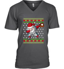 Christmas Dabbing Santa Baseball Gift Men's V-Neck Men's V-Neck - FordPhuMy