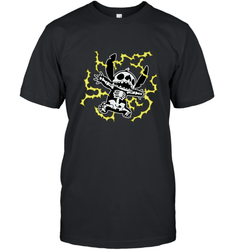 Disney Stitch Skeleton Halloween Men's T-Shirt