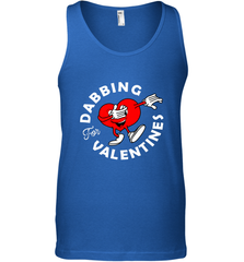 Dabbing Heart For Valentine's Day Art Graphics Heart Gift Men's Tank Top Men's Tank Top - FordPhuMy
