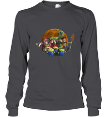 Disney Pixar Toy Story Halloween Moon Group Long Sleeve T-Shirt Long Sleeve T-Shirt - FordPhuMy