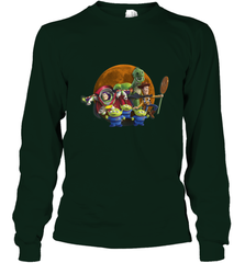 Disney Pixar Toy Story Halloween Moon Group Long Sleeve T-Shirt Long Sleeve T-Shirt - FordPhuMy