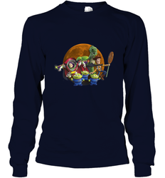 Disney Pixar Toy Story Halloween Moon Group Long Sleeve T-Shirt